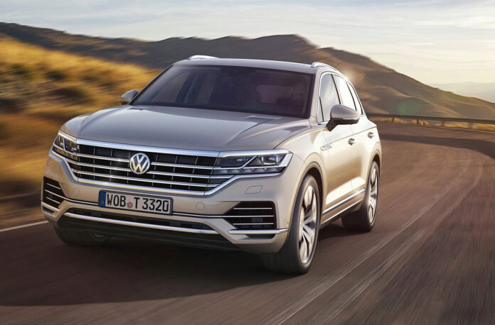 VW Touareg 2018 elektrisk touareg
