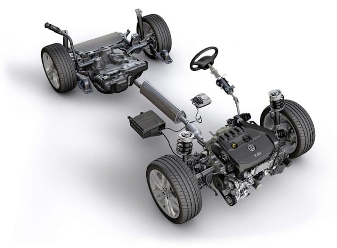 VW Golf 8 mild hybrid