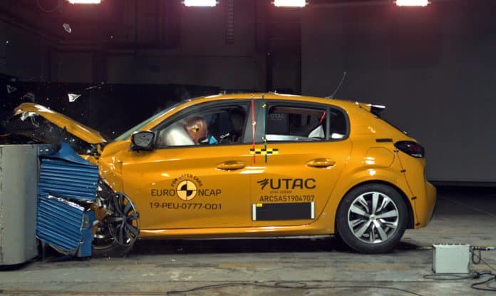 Peugeot 208 crashtest