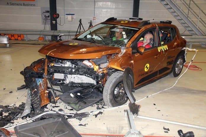 dacia crashtest