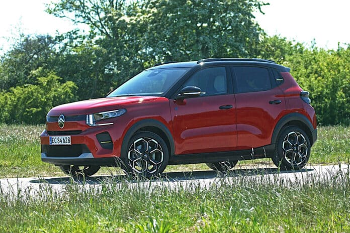 test citroën ë-c3