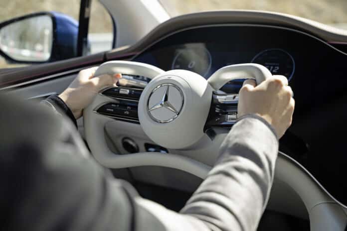 Mercedes steer-by-wire