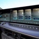 Nissan Leaf 2025 screen