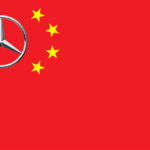 Kina flag Mercedes