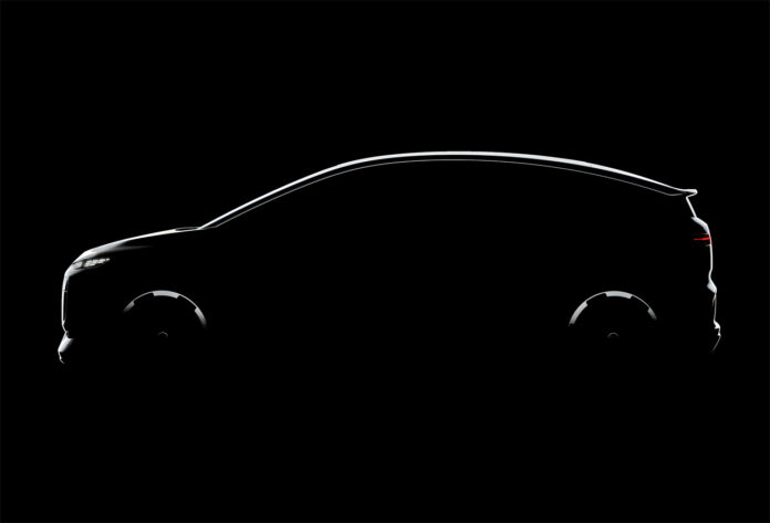 Audi A2 e-tron silhuet audi mindste elbil
