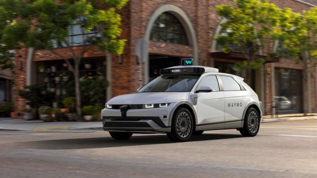 Waymo Hyundai Ioniq 5