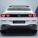 Mercedes C-klasse electric bagende