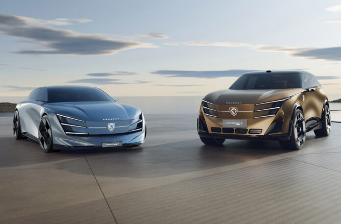peugeot Concept 6 og 8 fremtidens peugeot 508 5008