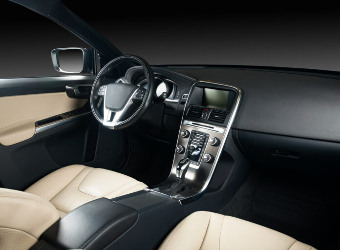 Modern Luxury Car Interior Detail Modern Luxury Car Interior Detail