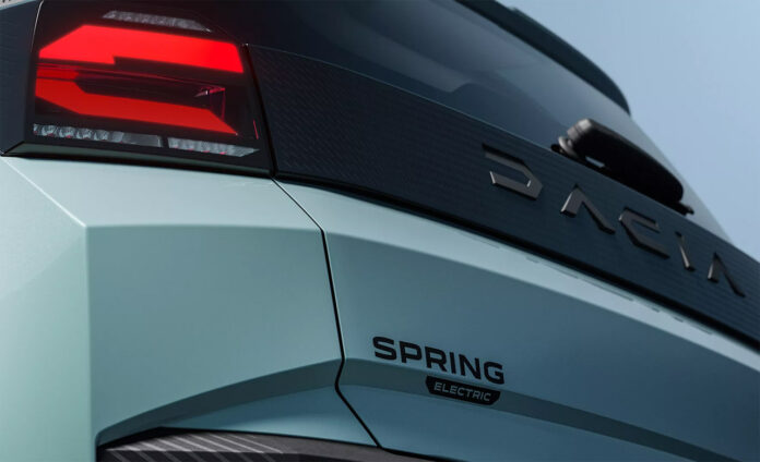 Dacia Spring gen2 teaser