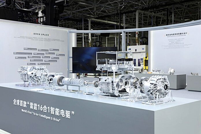 Geely Intelligent e-drive Geely 16-in-1 intelligent e-drive